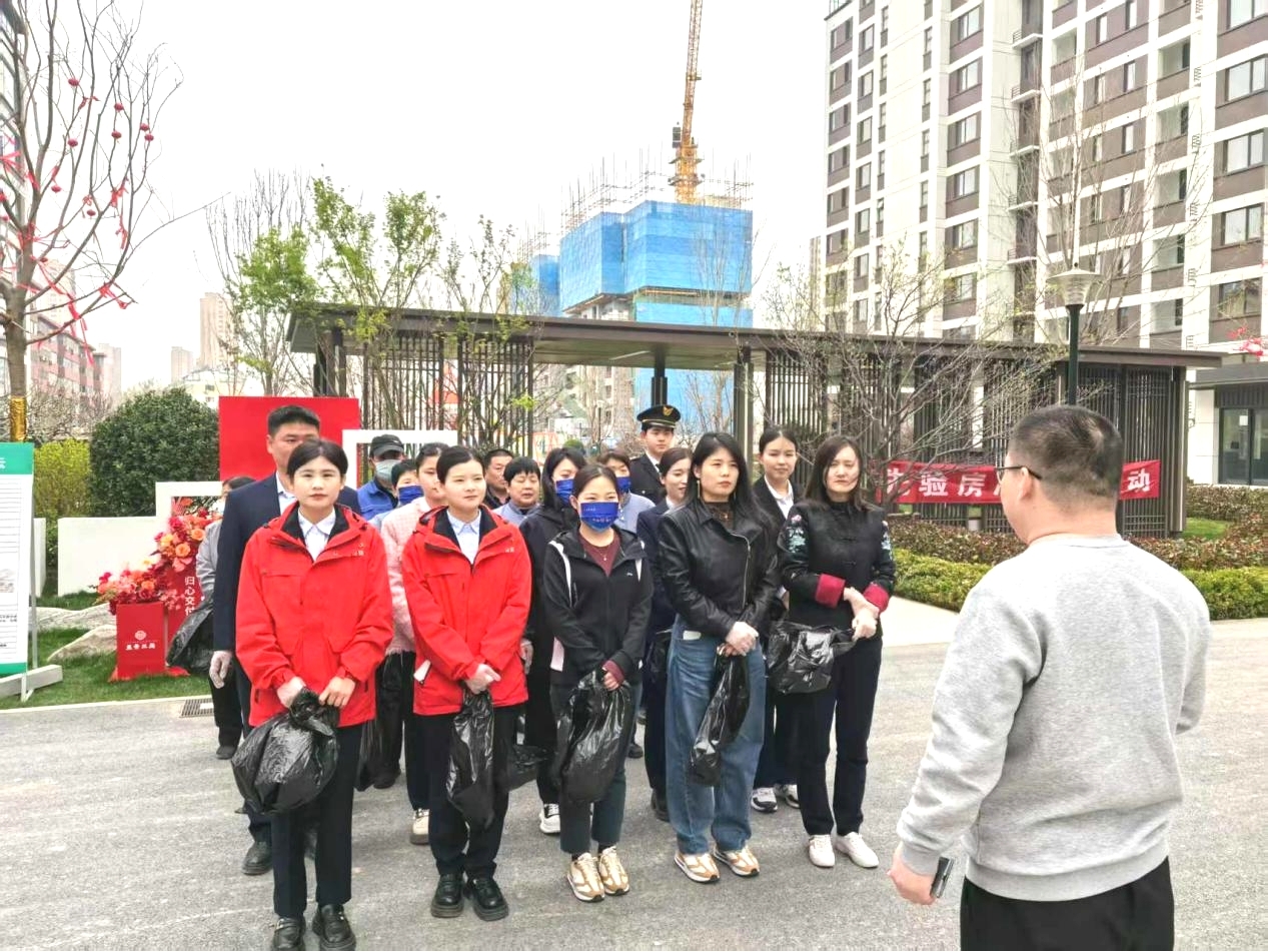 以行動詮釋服務初心，昱景蘭庭項目踐行企業(yè)使命